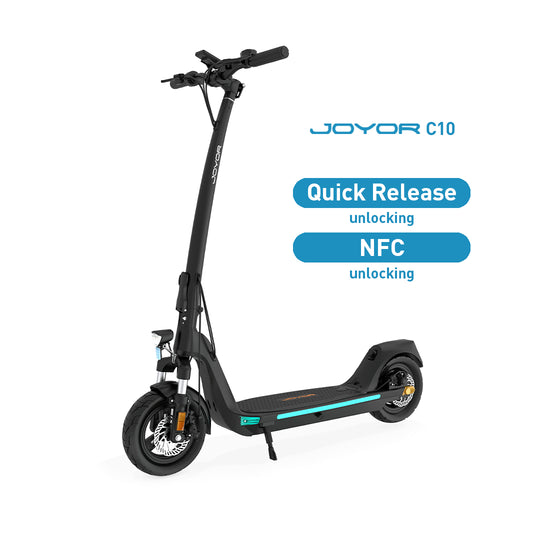 JOYOR C10 10" Faltbarer Elektroroller 500W Motor 48V 10,4Ah Batterie