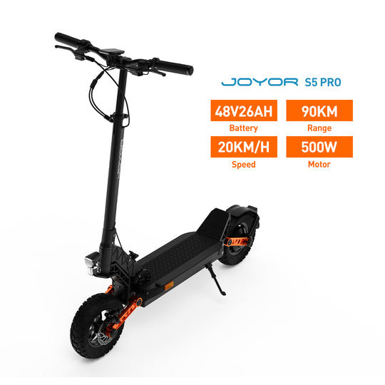 JOYOR S5 Pro (ABE) 10" City Commuter Elektroroller 500W Motor 48V 26Ah Batterie