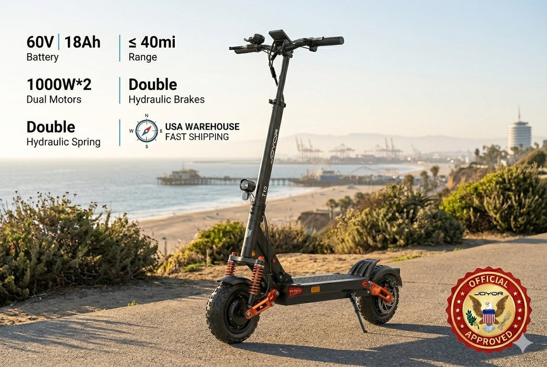 Joyor T10: Fast 3-5 Day Delivery on DUAL MOTOR Stock (UK/USA)