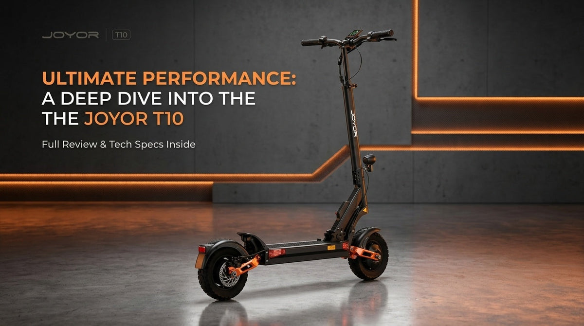 JOYOR T10 Off-Road Electric Scooter 2000W Dual Motor US Warehouses