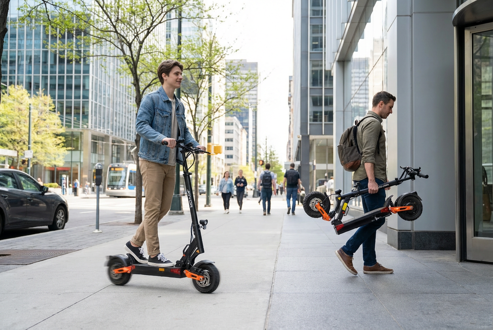 Portability Meets Performance: Joyor Electric Scooters