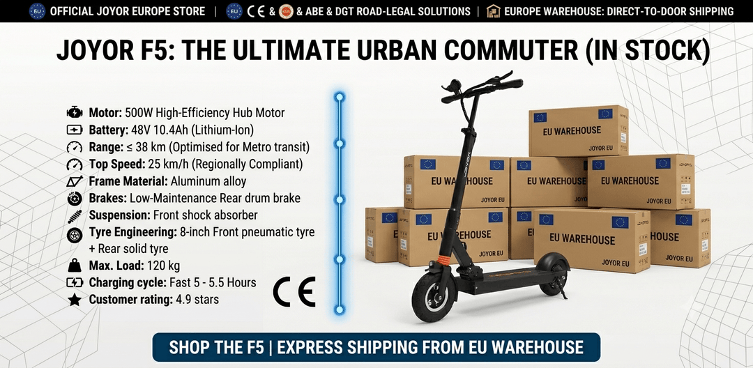 Joyor F5 Electric Scooter | In Stock at Europe Warehouse